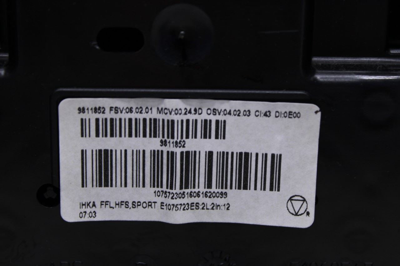 2013-2016 Mini Countryman Cooper S Audio Radio Faceplate Climate Control Panel7