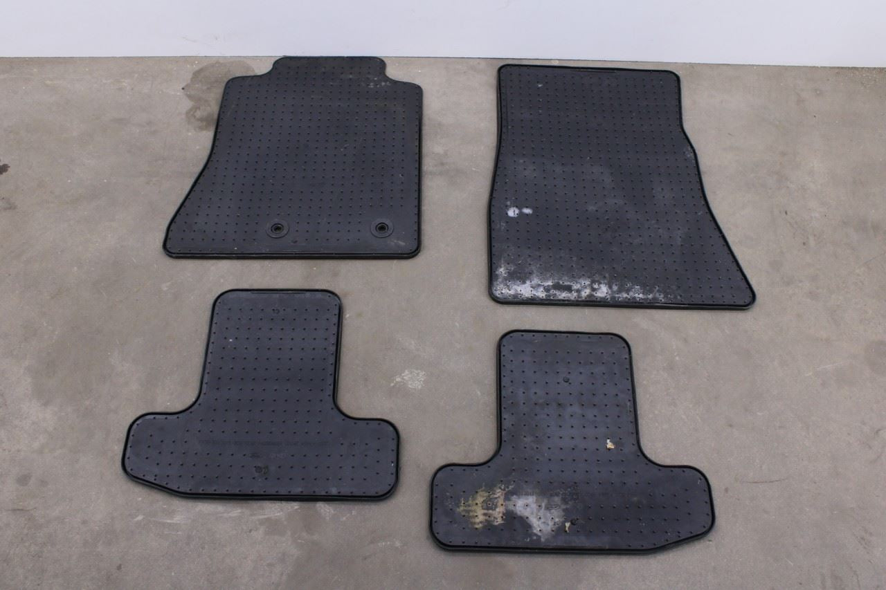 2015-23 Ford Mustang Conv V6 Front Rear RH and LH All Weather Rubber Floor Mats - Alshned Auto Parts