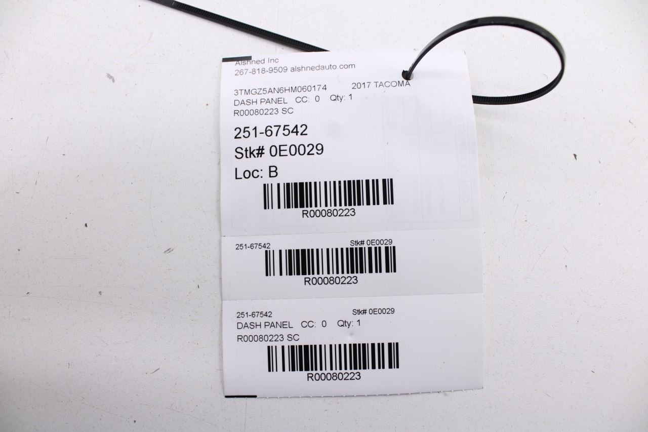 16-23 Toyota Tacoma Limited Dash Panel Steering Column Shroud Cover 45286-04130 - Alshned Auto Parts