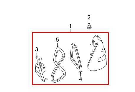 2003-2006 Mercedes-Benz E500 Rear Left Driver Side Tail Light Lamp 211-820-05-64 - Alshned Auto Parts