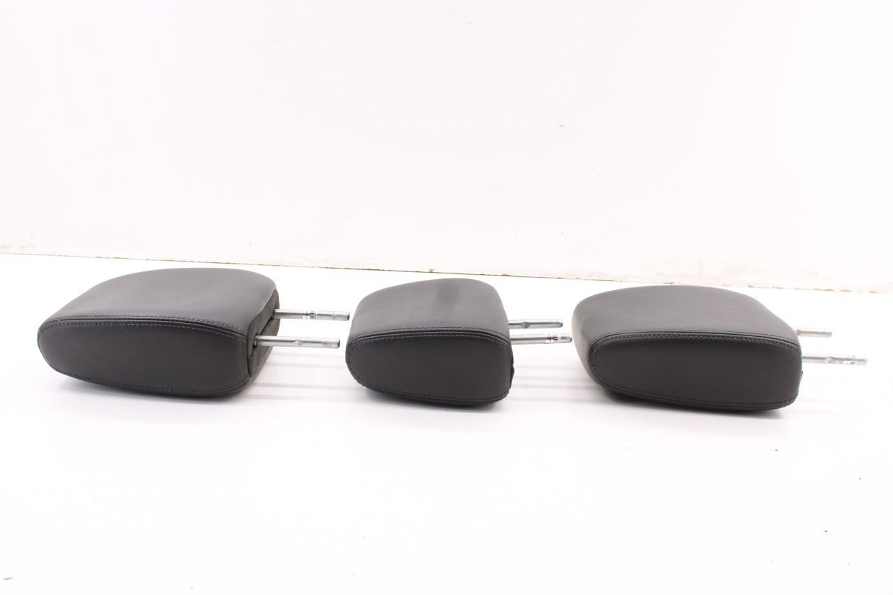 13-16 Ford F250 Lariat Crew Cab Rear RH LH and Center 2nd Row Seat Headrest Set - Alshned Auto Parts