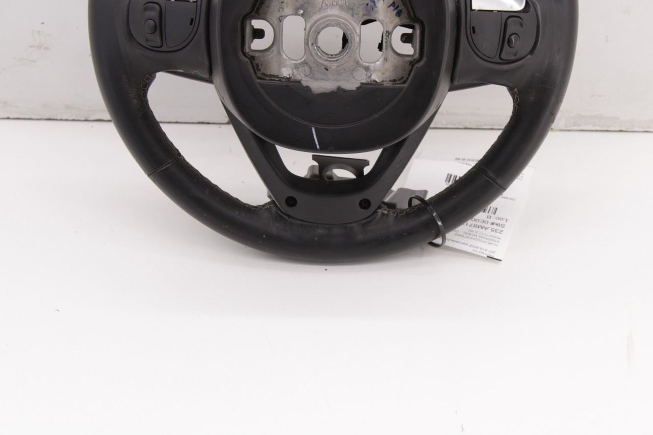 2014-19 Jeep Grand Cherokee 3.6L Steering Wheel Leather Wood w/ Control Buttons - Alshned Auto Parts