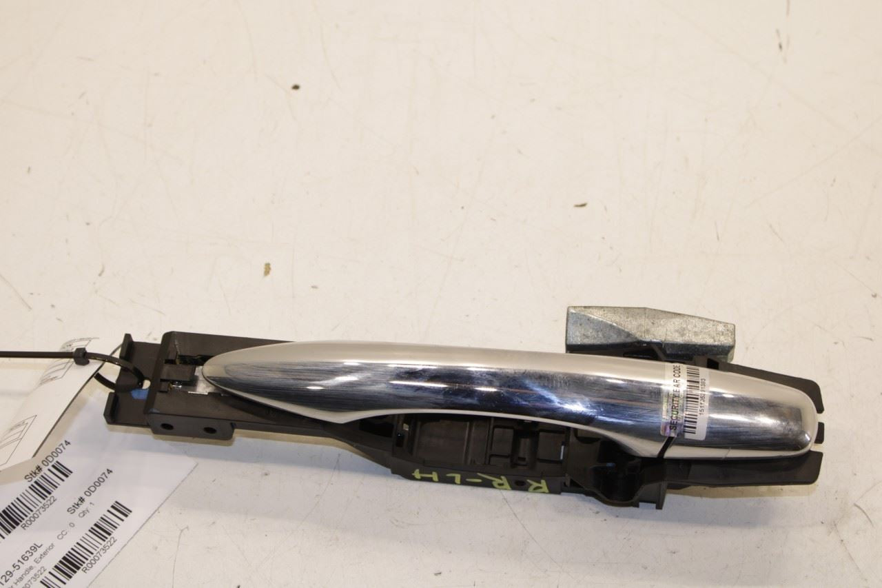14-20 Infiniti QX60 Pure Rear Left Driver Side Exterior Door Handle 82640-1BA0A - Alshned Auto Parts