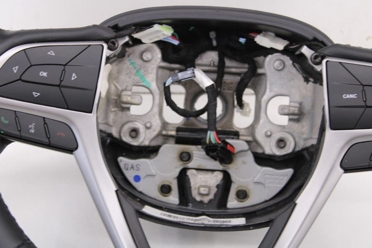 14-22 Jeep Grand Cherokee Limited 3.6L Steering Wheel Leather w/ Control Buttons - Alshned Auto Parts