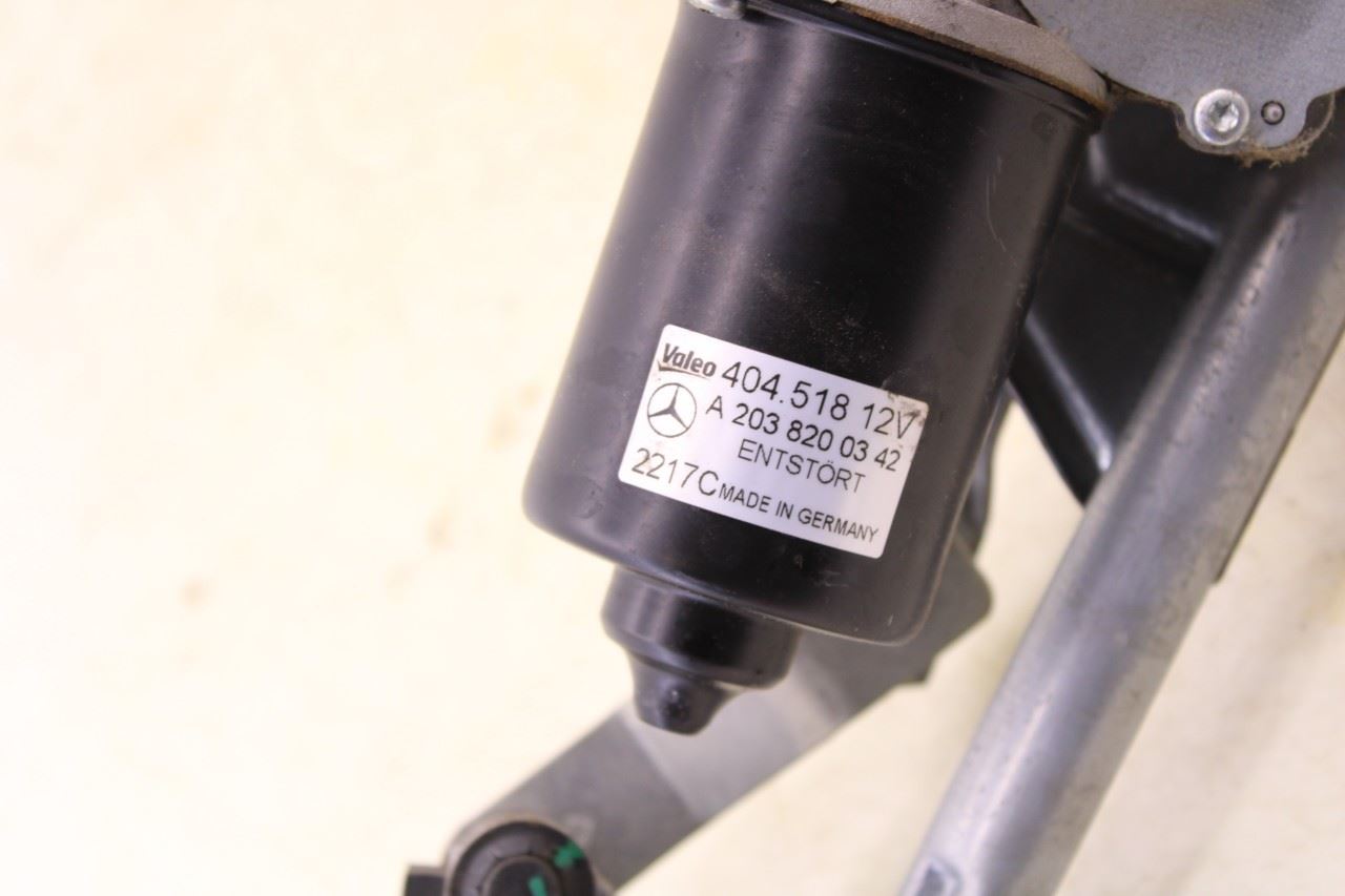 06-09 Mercedes-Benz CLK 350 Front Windshield Wiper Transmission Linkage w/ Motor - Alshned Auto Parts