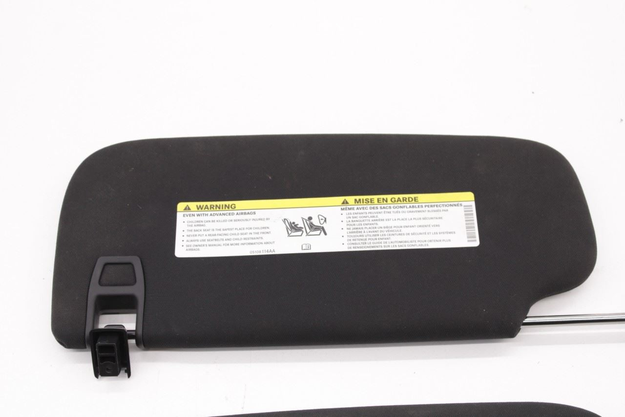 2014-21 Jeep Grand Cherokee Front RH LH Side Sun Visor Set w/ Illuminated Mirror - Alshned Auto Parts