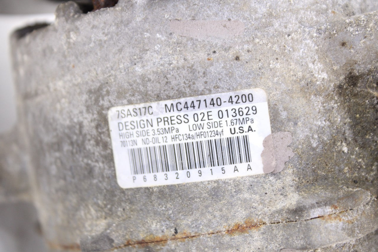 2019-2026 RAM 1500 Big Horn 5.7L AC Air Conditioner Compressor 68320915AA OEM - Alshned Auto Parts