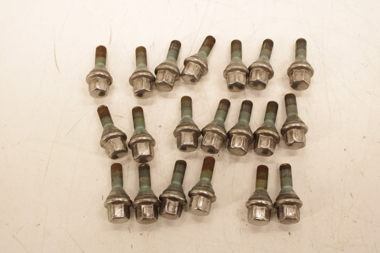 2014-2023 Jeep Cherokee Latitude Wheel Lug Nut Bolt Set of 20 6511051AA OEM - Alshned Auto Parts