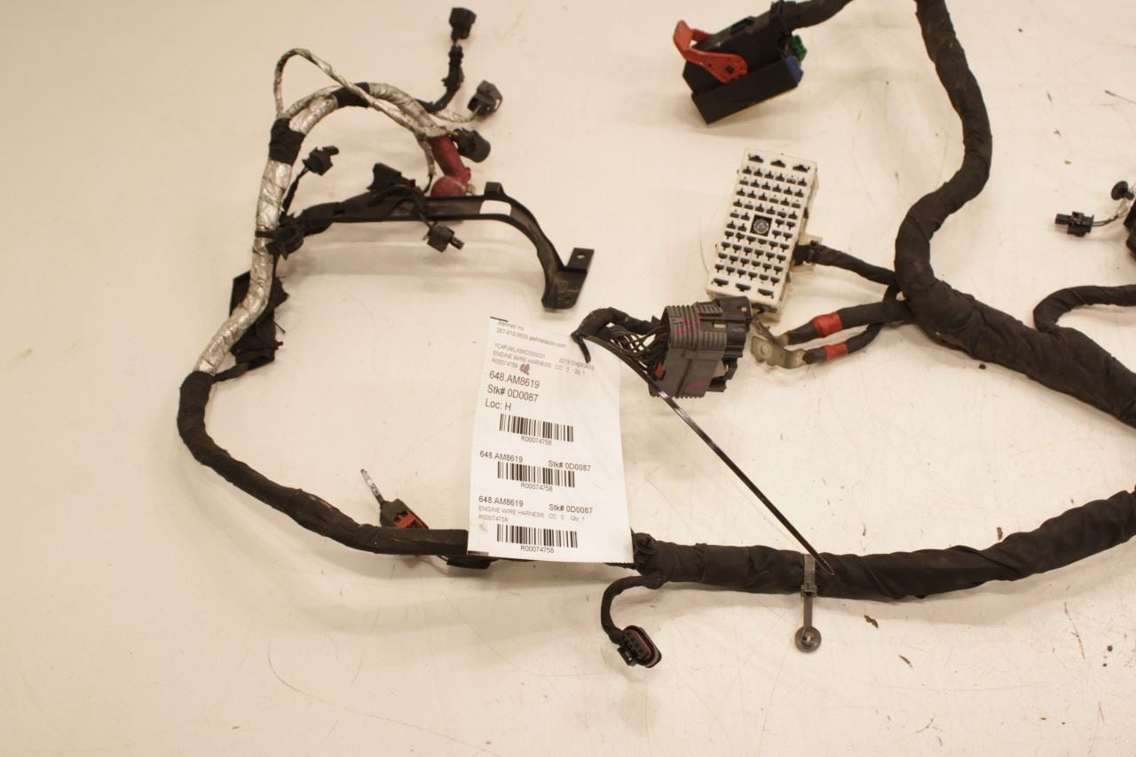 2019 Jeep Cherokee Latitude 3.2L 4x4 Engine Wiring Harness 68347365AB OEM *ReaD* - Alshned Auto Parts
