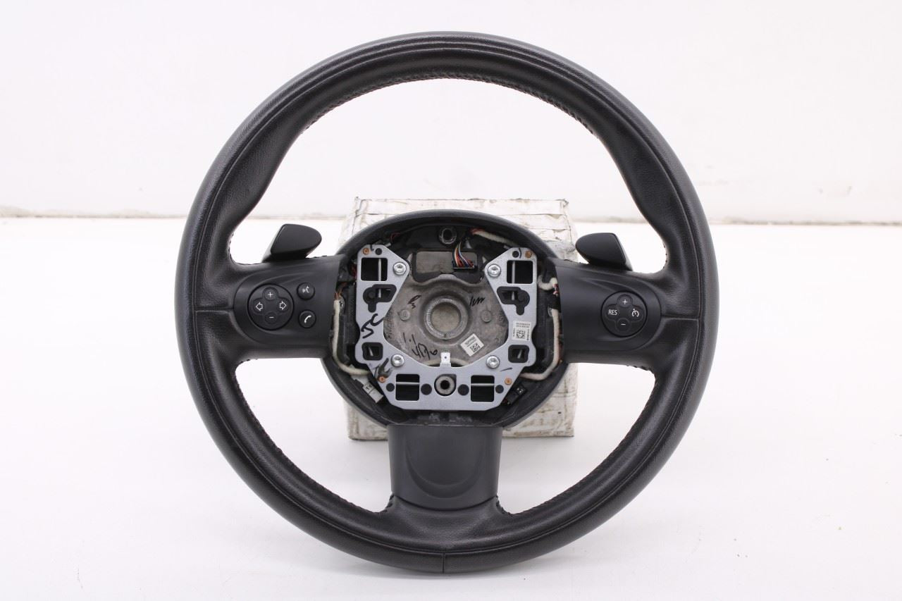 2011-16 Mini Countryman Cooper S 1.6L Steering Wheel Leather w/ Control Buttons0