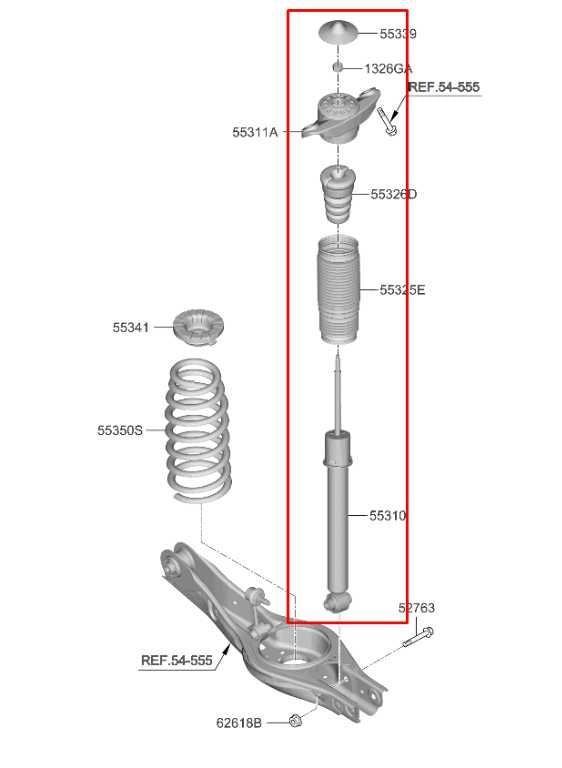 2021-2024 Kia K5 GT-Line 1.6L AWD Rear Right Passenger Side Shock Strut Absorber - Alshned Auto Parts
