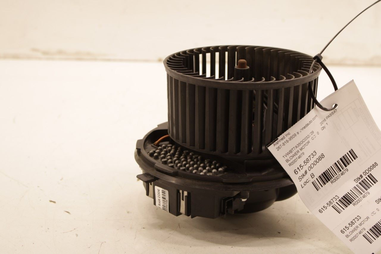 2014-2017 Volkswagen Passat SE 1.8L HVAC AC Blower Fan Motor 561-820-015-A OEM - Alshned Auto Parts