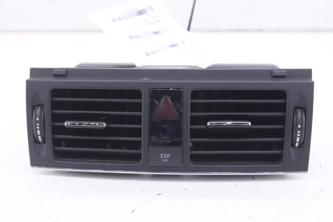 2008-2011 Mercedes-Benz C350 Sport Center Dash Air Vent Grille w/ Hazard Switch - Alshned Auto Parts