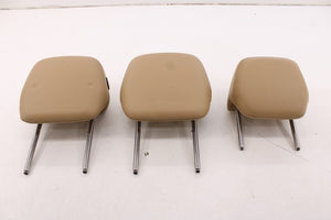 11-18 Porsche Cayenne S AWD Rear RH LH Side and Center 2nd Row Seat Headrest Set