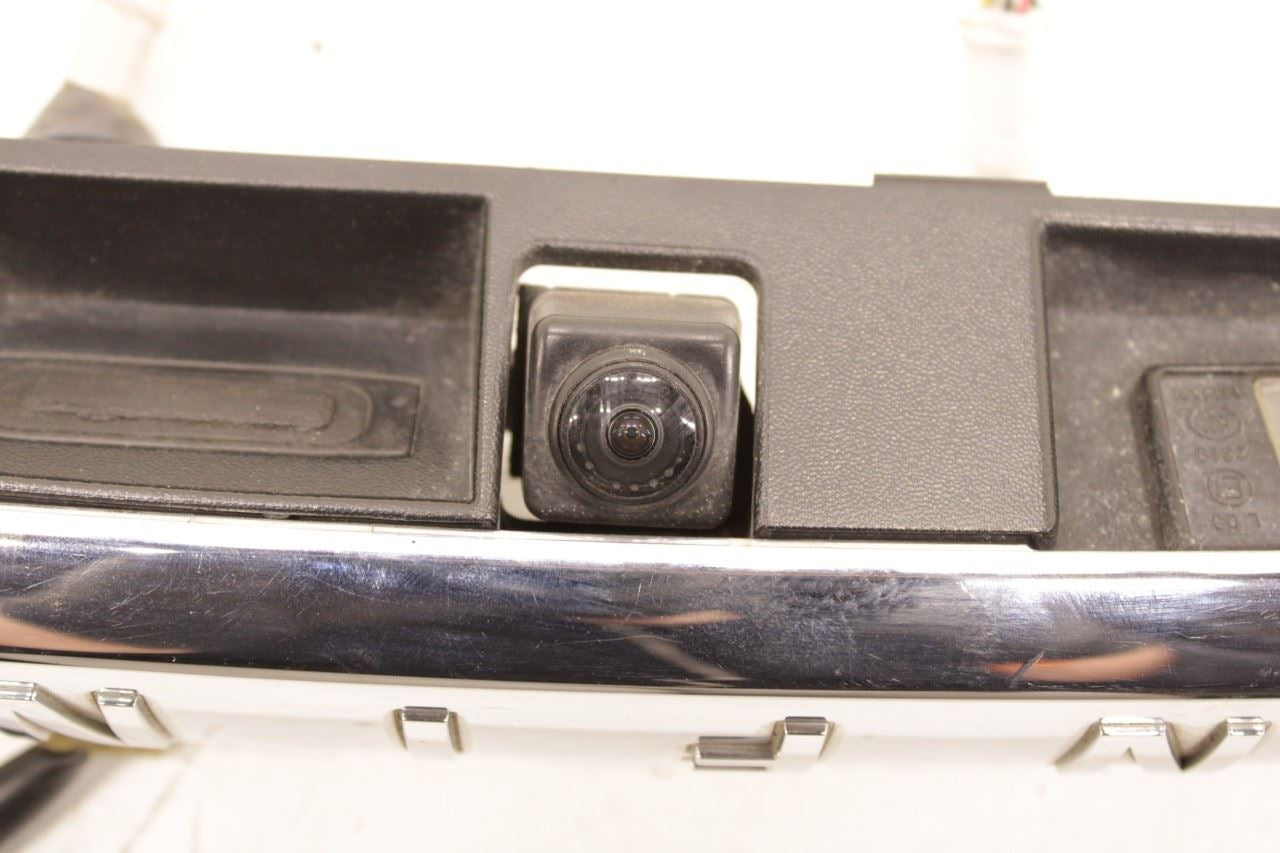 14-18 Infiniti Q50 Premium Rear Liftgate Release Handle Trim w/ Light and Camera - Alshned Auto Parts