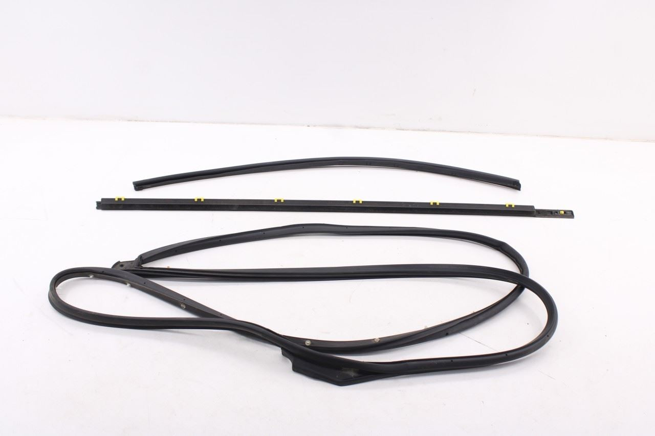 2019-2021 Hyundai Veloster Front Left Door Weatherstrip w/ Belt Weatherstrip Set0