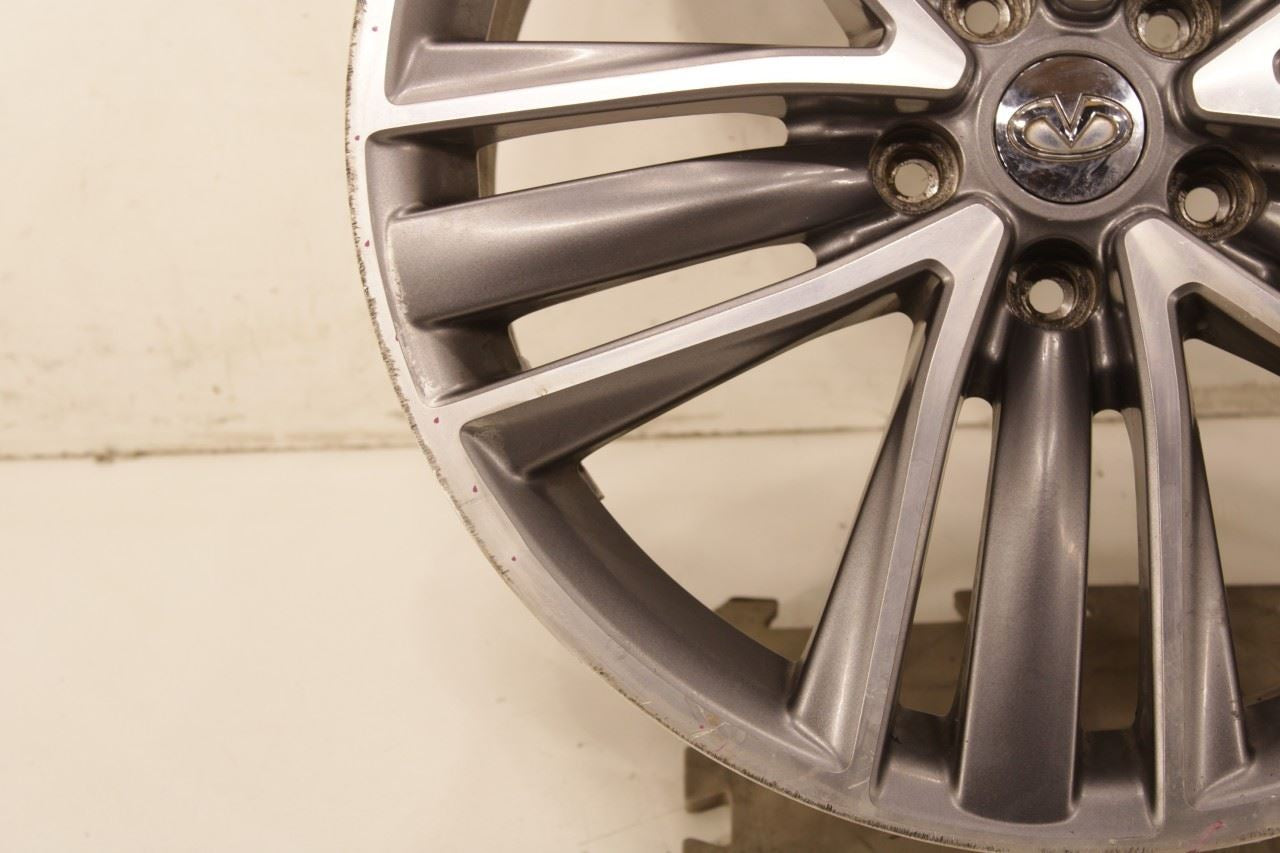 2015-18 Infiniti Q50 Premium Aluminum Wheel R19x8.5J 15 Spoke D0CMM-4GC3C *ReaD* - Alshned Auto Parts