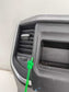 2019-2023 RAM 1500 Big Horn Rear Center Console Back Panel Cover Trim 6GU172X7AB9