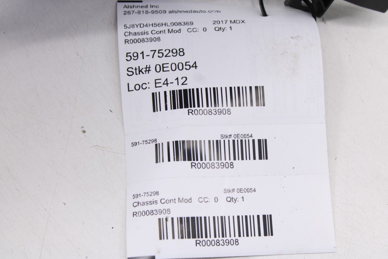 2016-2017 Acura MDX w/Technology Pkg Telematics Communication Control Module OEM10