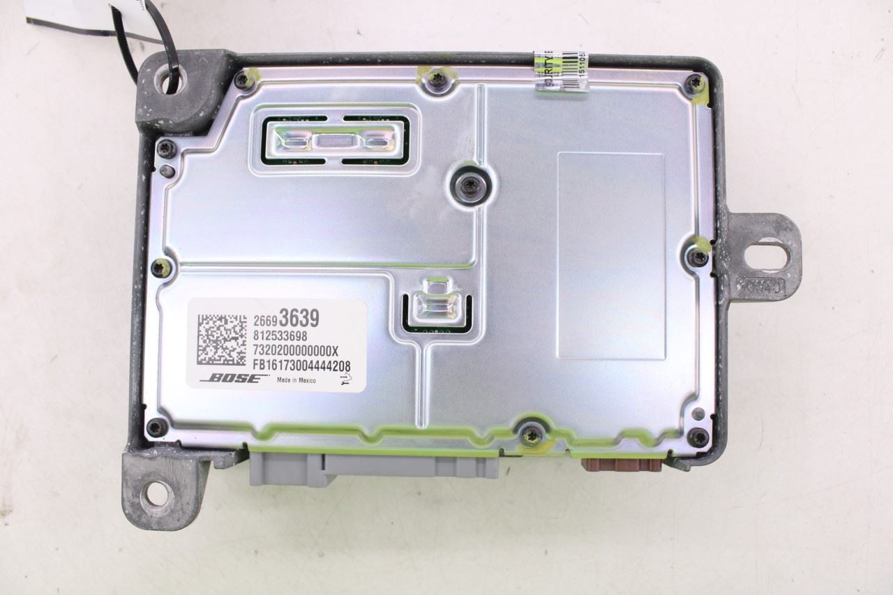2017-2019 Buick Lacrosse Premium Bose Sound System Amplifier Amp 26693639 OEM - Alshned Auto Parts