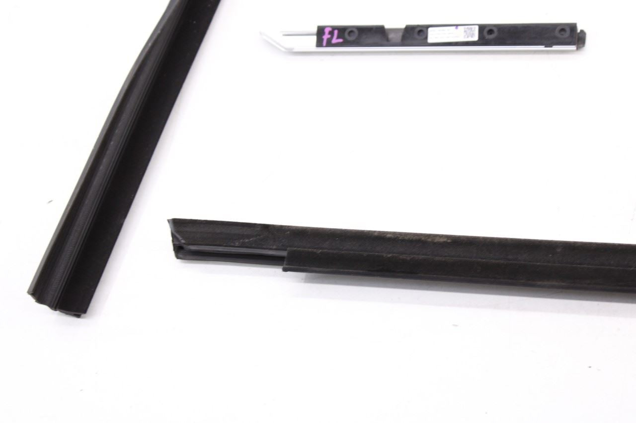 23-25 BMW 430i Gran Coupe xDrive Front Left Door Run Channel w Outer Molding Set - Alshned Auto Parts