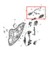 14-23 Jeep Cherokee Limited 3.2L Rear Passenger Right Side Door Exterior Handle - Alshned Auto Parts
