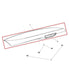2011-2020 Dodge Durango SXT Rear Liftgate Upper Molding Panel Spoiler 7AF04KXJAC1