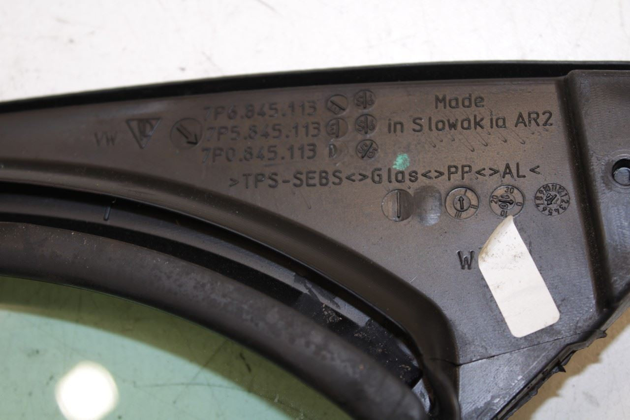 2011-18 Porsche Cayenne Platinum Front Left Side Door Quarter Vent Window Glass - Alshned Auto Parts