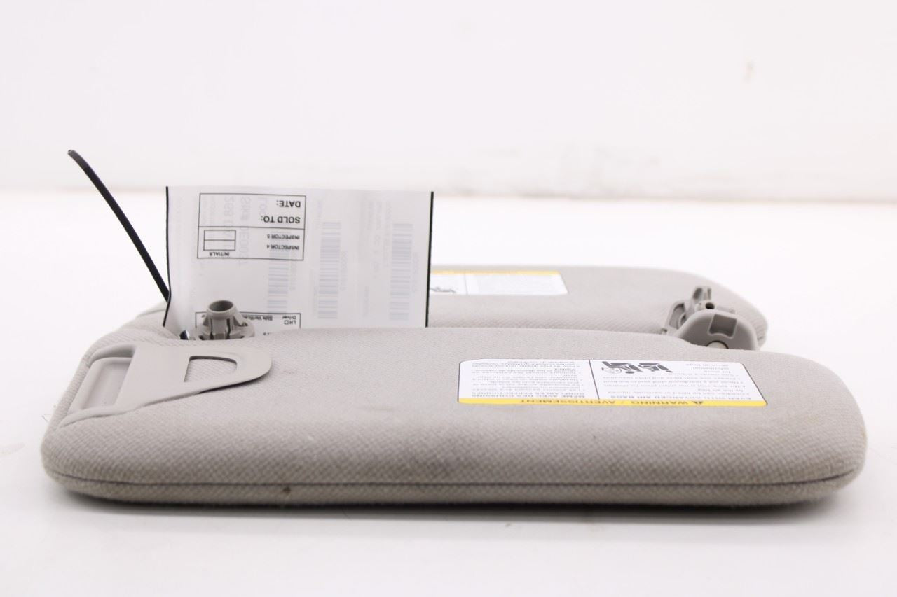 2013-19 Nissan Sentra SV Front Right and Left Side Sun Visor Set Cloth w/ Mirror6
