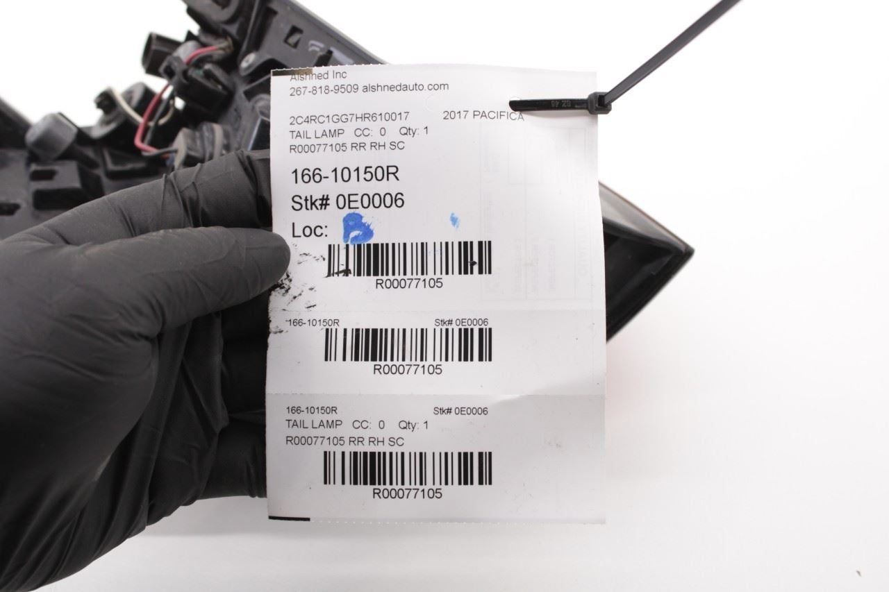 2017-2020 Chrysler Pacifica Limited Rear Right Passenger Side Tail Light Lamp - Alshned Auto Parts