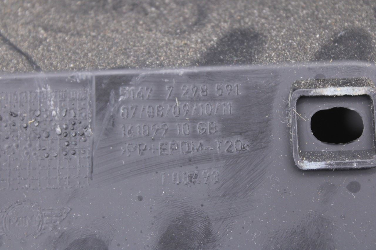 2014-24 Mini Hardtop Cooper Rear Trunk Loading Sill Scuff Plate Trim Panel Cover - Alshned Auto Parts
