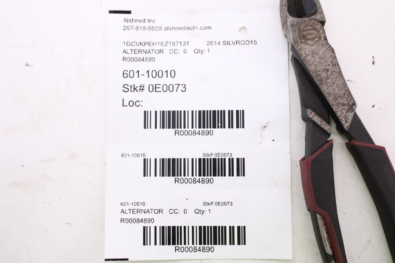 2014-2019 Chevrolet Silverado 1500 2WT 4.3L Alternator Engine Generator 8414354310