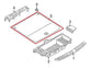 19-25 Infiniti QX50 Luxe Rear Trunk Floor Cargo Cover Panel Hard Mat 849B9-5NY0A - Alshned Auto Parts