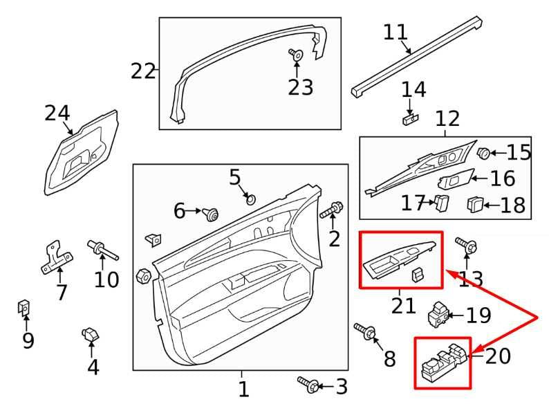 2013-2020 Ford Fusion Front Left Door Master Power Window Switch DG9T-14540-ABW - Alshned Auto Parts