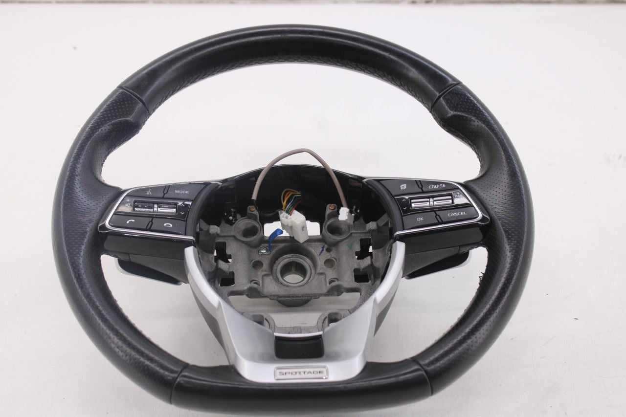 20-22 Kia Sportage Nightfall 2.4L FWD Steering Wheel Leather w/ Control Buttons0