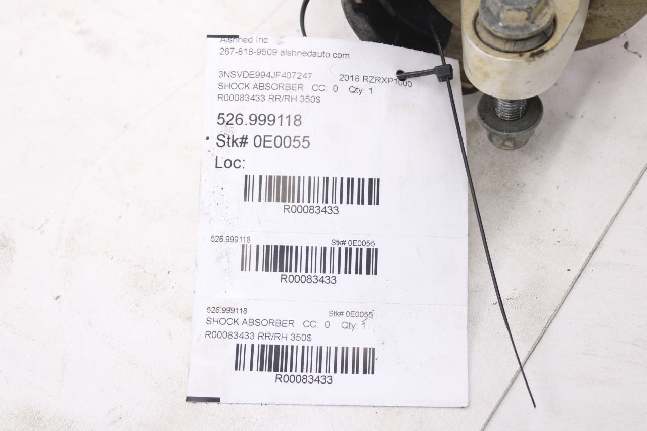 2018 Polaris RZR XP 1000 Rear Right Shock Strut Absorber Walker Evans 704489010