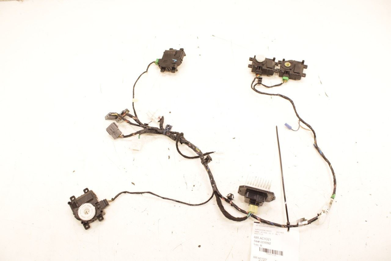 19-21 Acura RDX HVAC Blend Door Actuator Motor Set 4 w Resistor and Wire Harness - Alshned Auto Parts