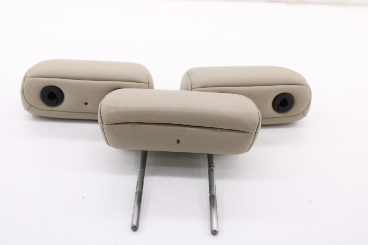 2014-21 Jeep Grand Cherokee Rear RH LH Side and Center 2nd Row Seat Headrest Set0