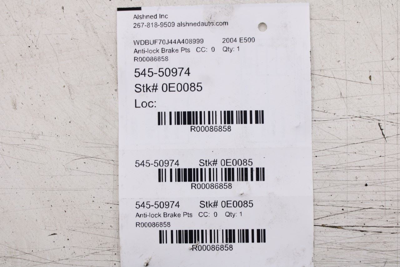 2004-2006 Mercedes-Benz E500 5.0L ABS Anti Lock Brake Pump Control Module OEM16