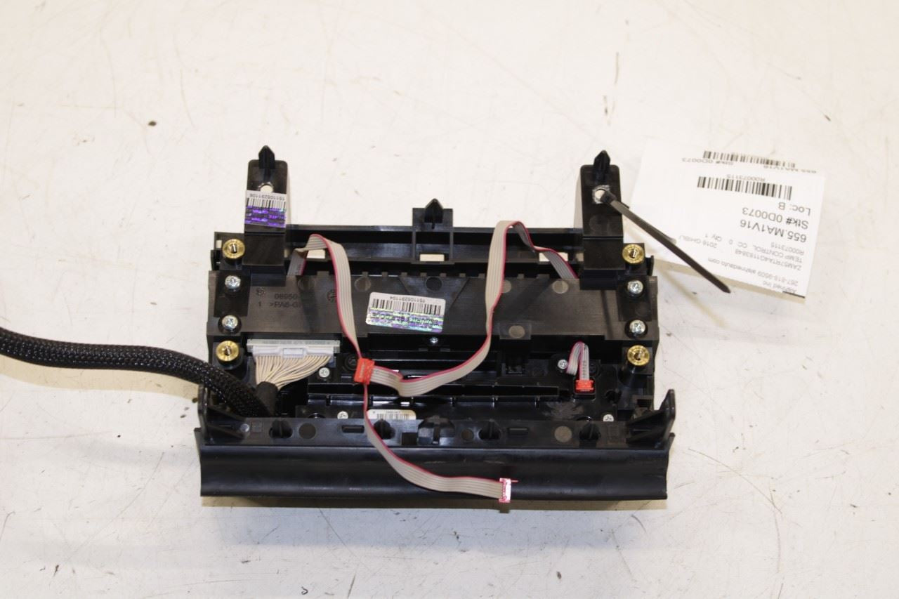 14-16 Maserati Ghibli S Q4 3.0L Dashboard AC Heater Temperature Climate Control - Alshned Auto Parts