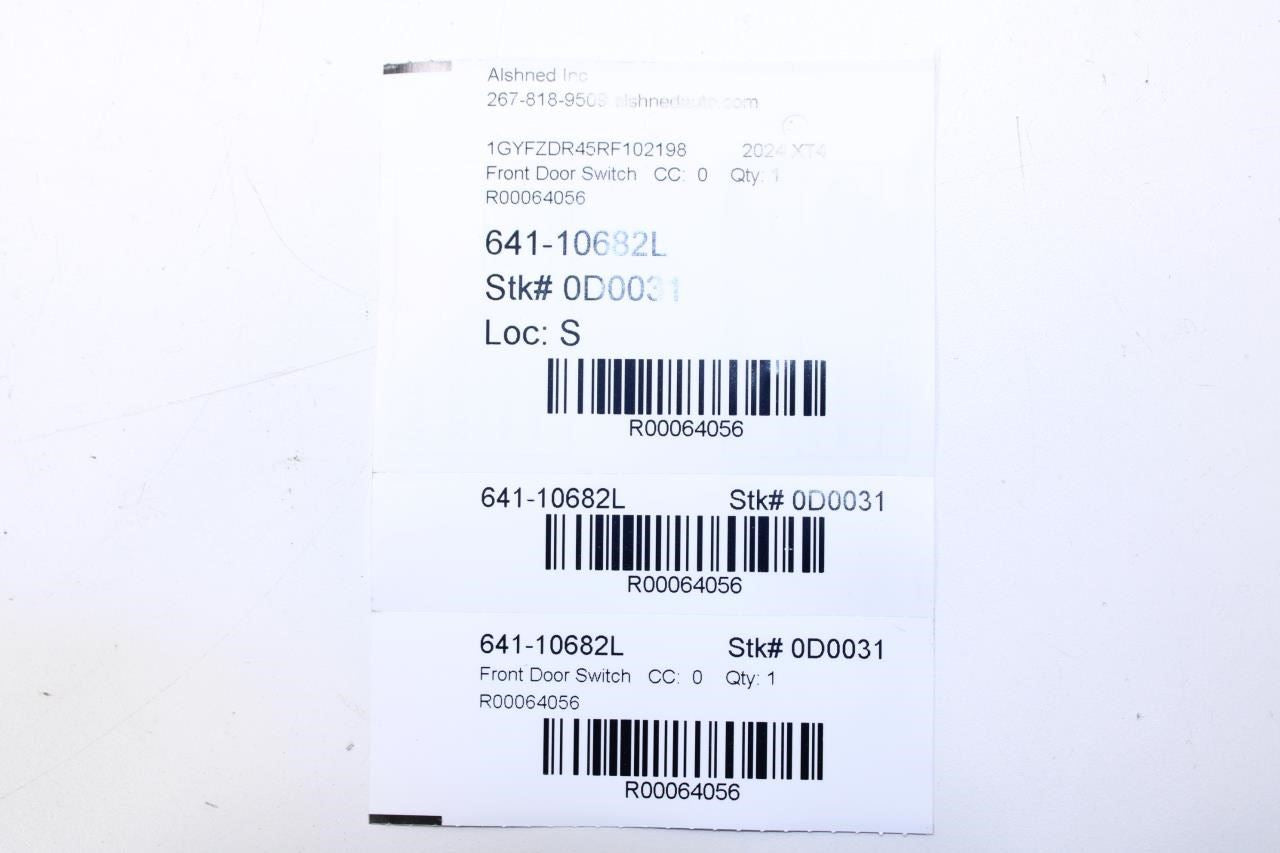 2024 Cadillac XT4 Premium Front Left Door Master Power Window Switch 84960796 - Alshned Auto Parts