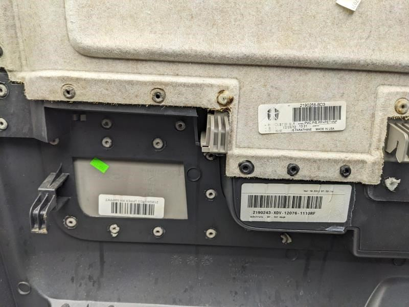 2010-2012 Ram 1500 Quad Cab Front Right Side Door Trim Panel 1EA381D3AE OEM5