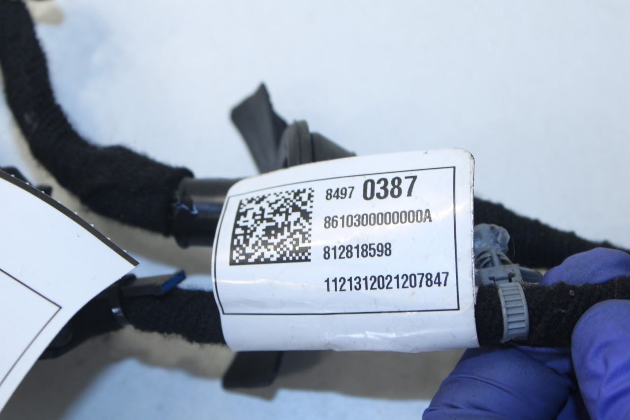2019-2024 Chevrolet Blazer 2LT Rear Left Driver Door Wire Harness 84970387 OEM - Alshned Auto Parts