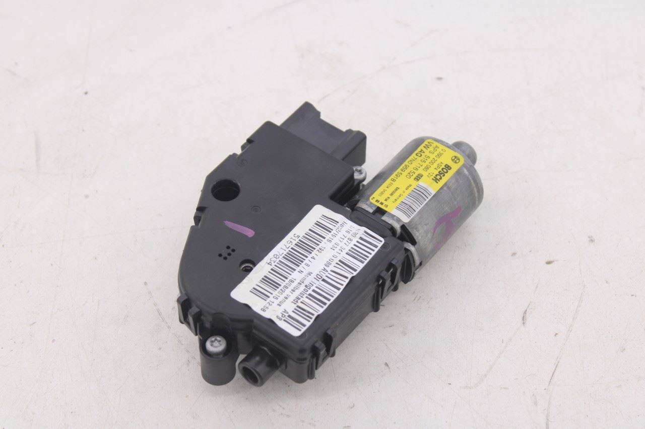 09-17 Audi Q5 Premium Roof Power Sliding Glass Sunroof Motor Set of 2 7N0959591B21