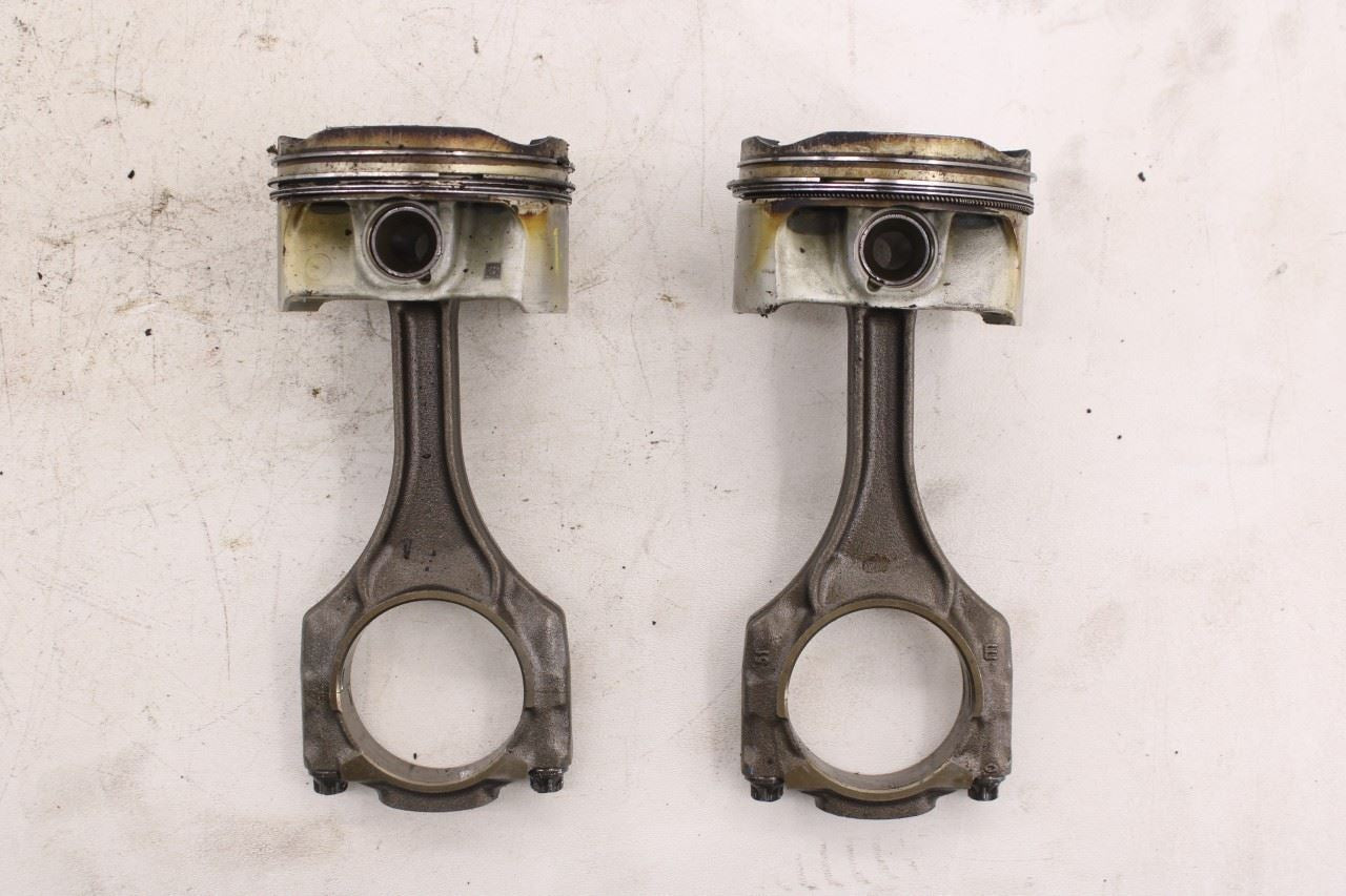 13-15 BMW 750i xDrive 4.4L Twin Turbo Engine Piston with Connecting Rod Set of 83