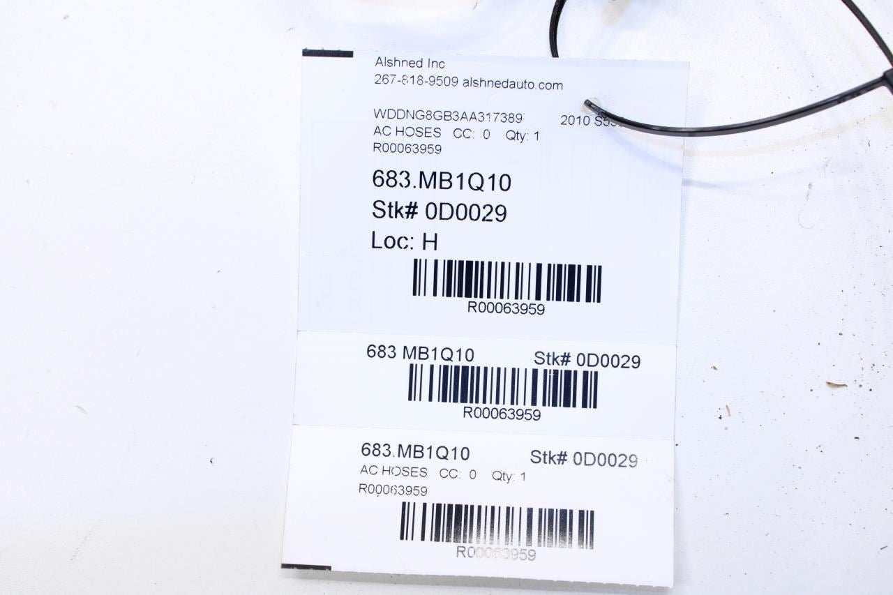 07-13 Mercedes-Benz S550 AC Conditioning Refrigerant Drier Hose Line 2218302117 - Alshned Auto Parts