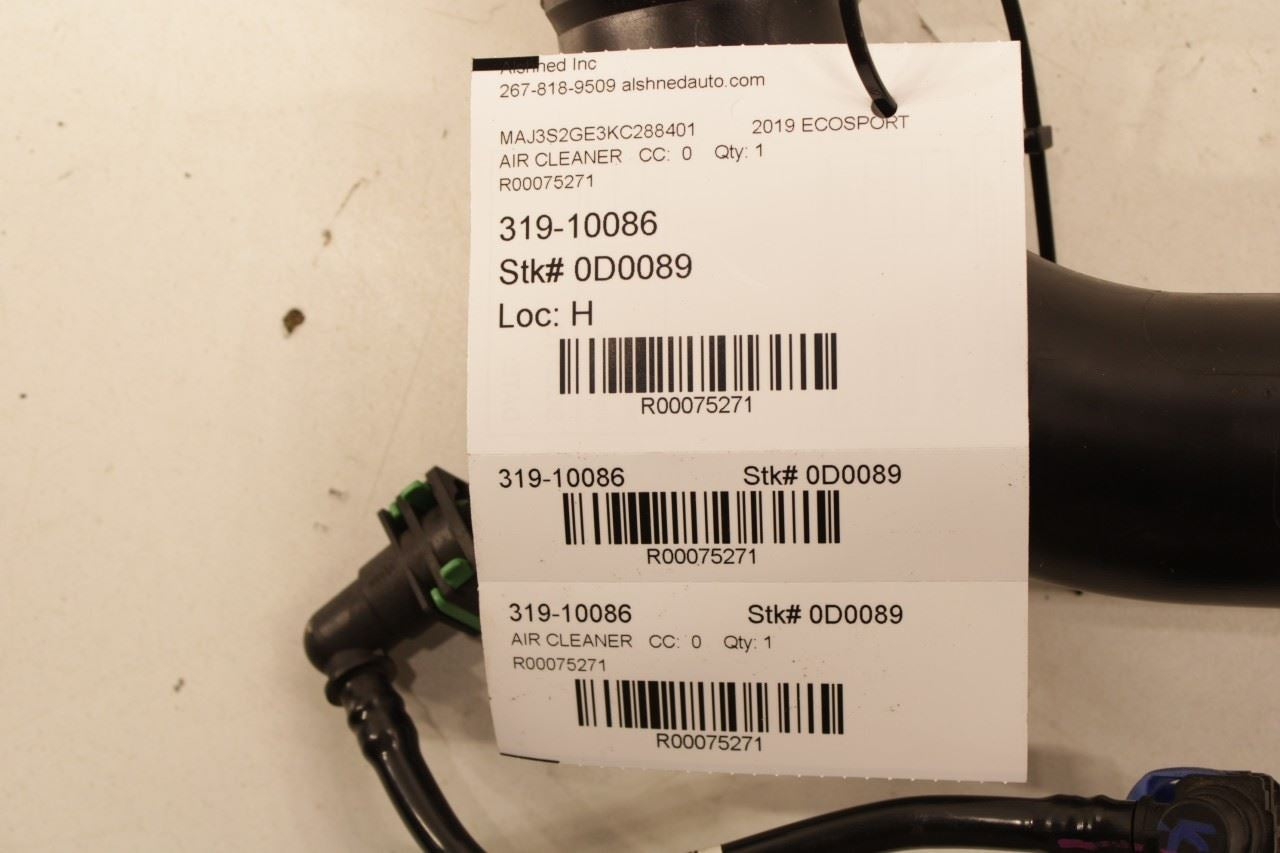 18-21 Ford EcoSport SE 1.0L Air Intake Cleaner Inlet Duct Tube Hose GN159C623BA - Alshned Auto Parts