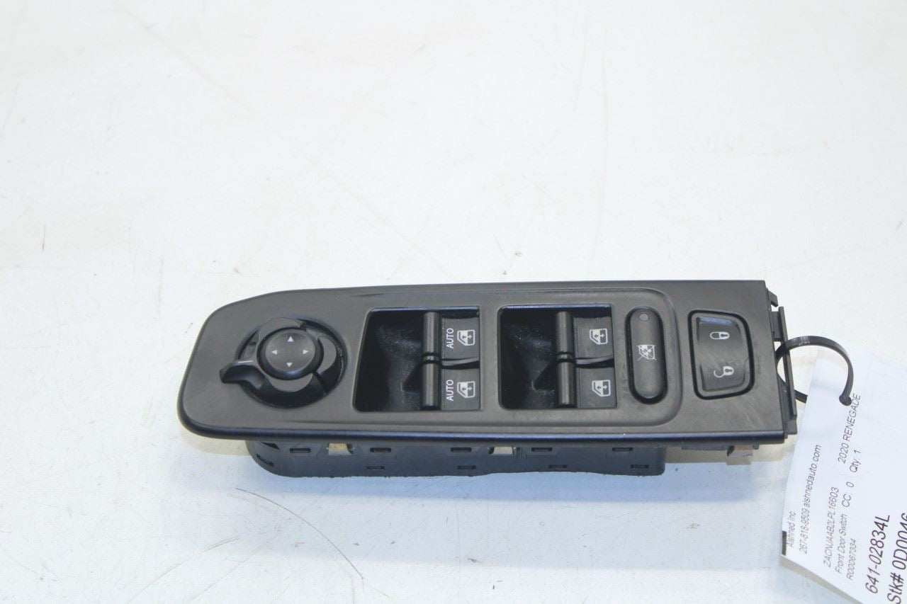 2015-2022 Jeep Renegade Sport Front Left Master Power Window Switch 6EZ84LXHAA - Alshned Auto Parts