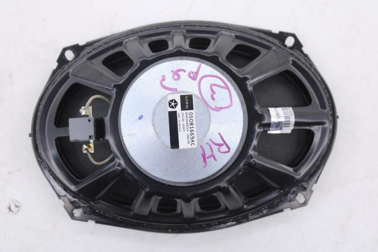 2005-20 Dodge Grand Caravan GT Rear Right and Left Door Audio Speaker 05081669AC5