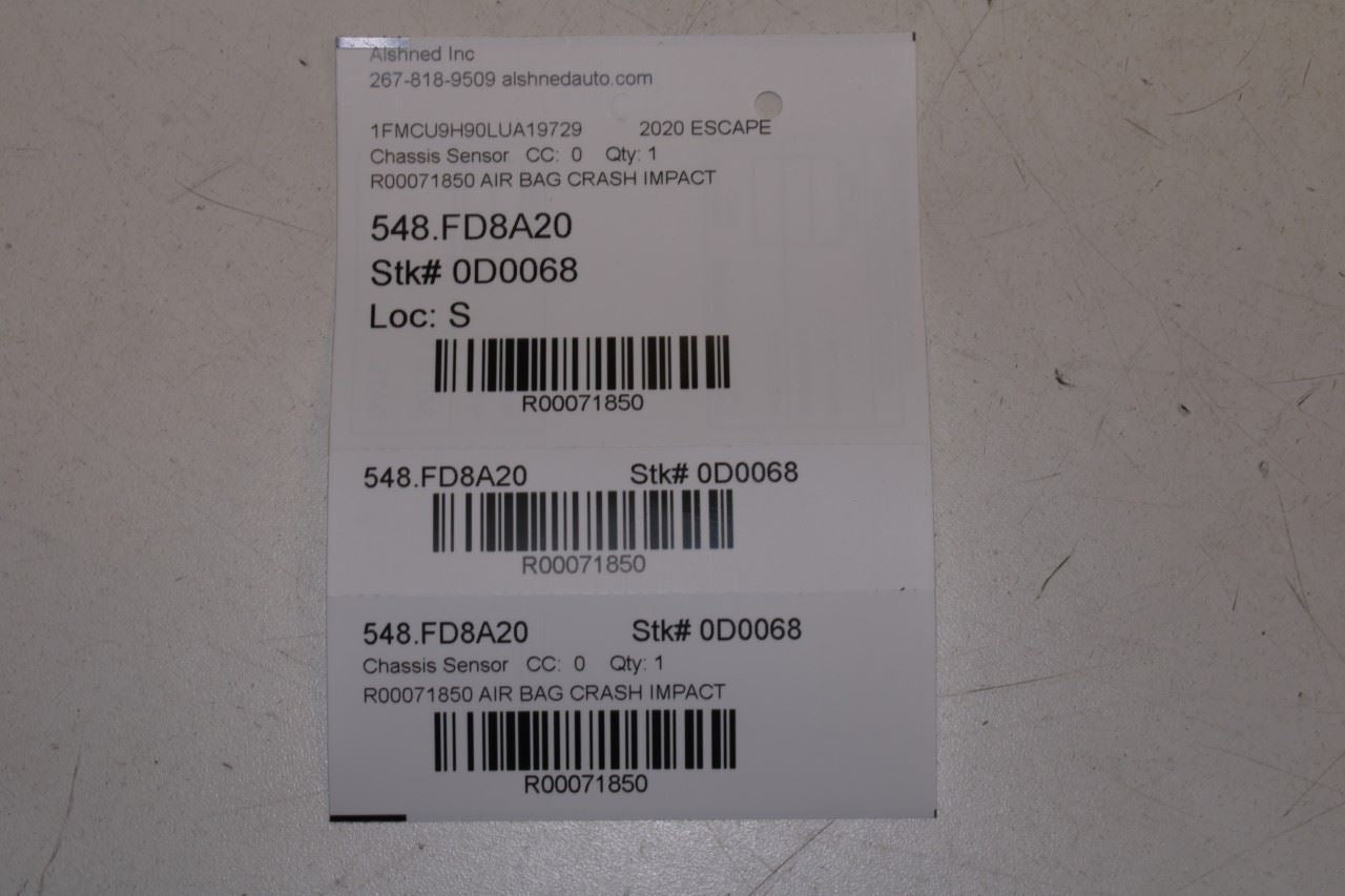 2020-2025 Ford Escape Front Left and Right Door Body Sensor JX7T-14C676-AA OEM - Alshned Auto Parts